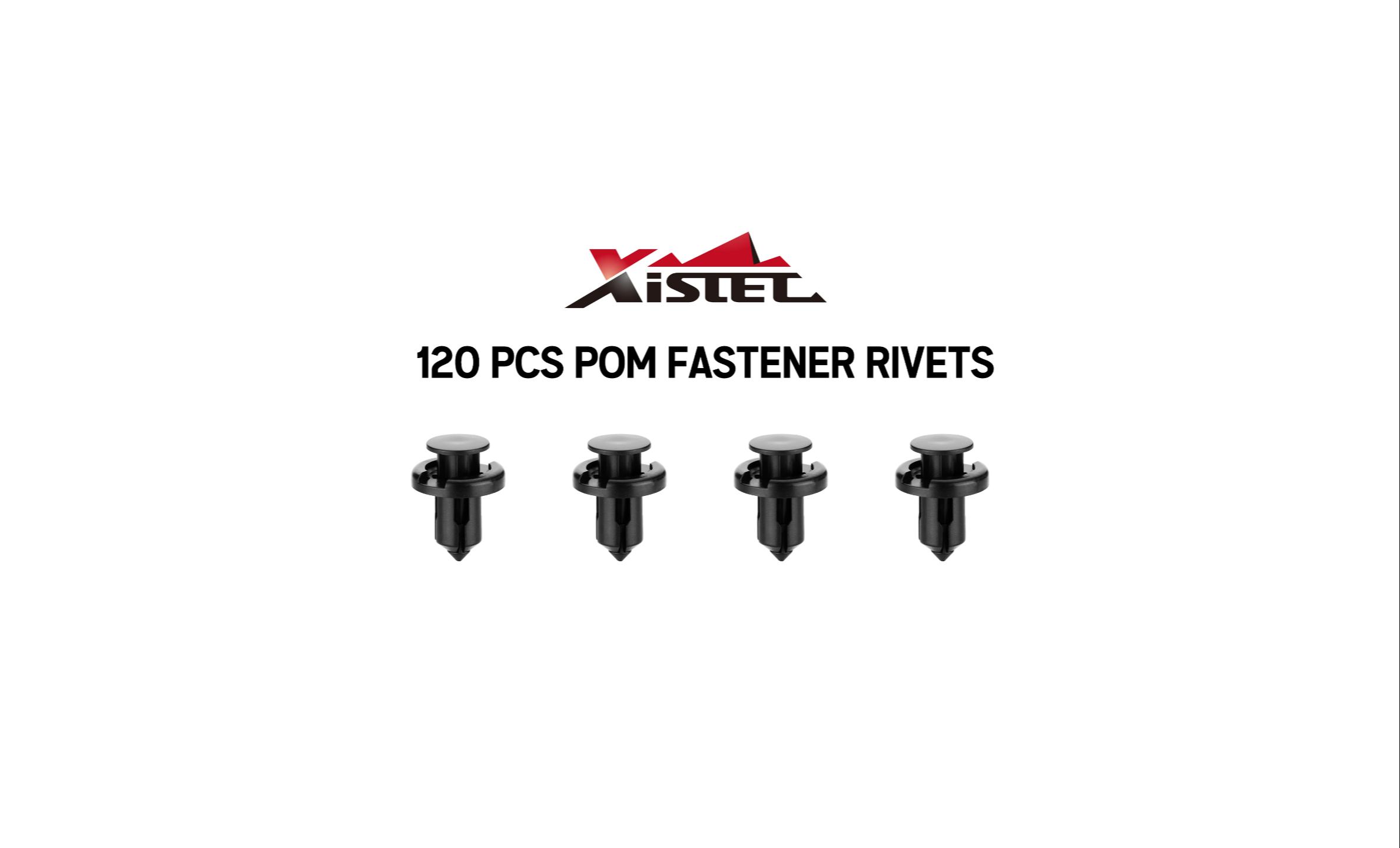 Amazon.com: Xislet 120 Pcs POM Fastener Rivets Compatible with